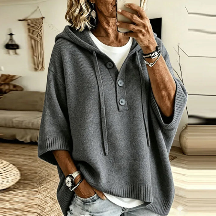 Savannah Hooded Knit Pullover