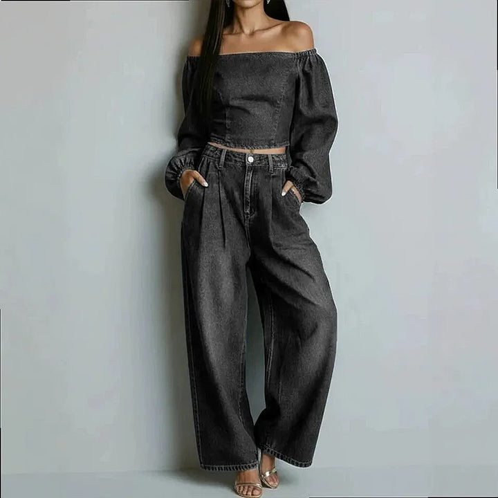 Aurora Off Shoulder Two Piece Set