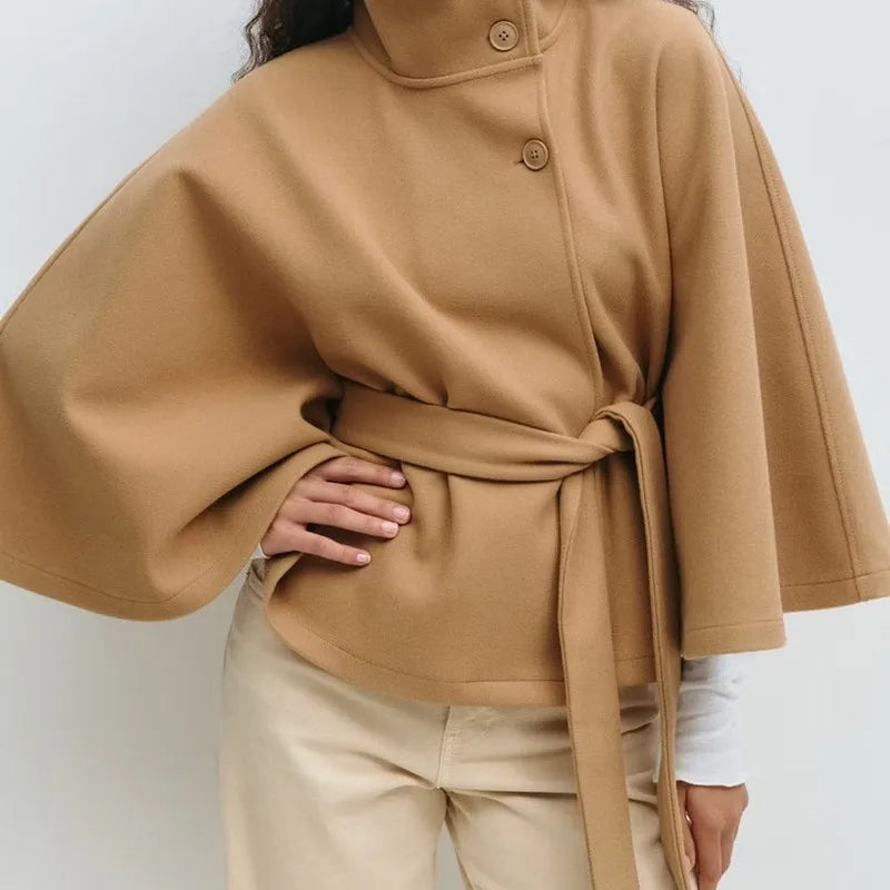 Merida Belted Cape Jacket