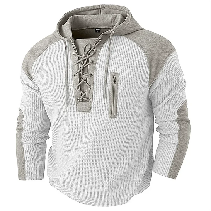 Everett Lace Up Hoodie