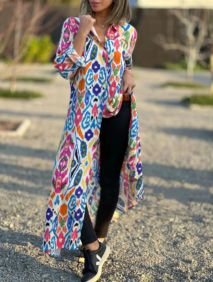 Rosalie Relaxed Bohemian Maxi Dress