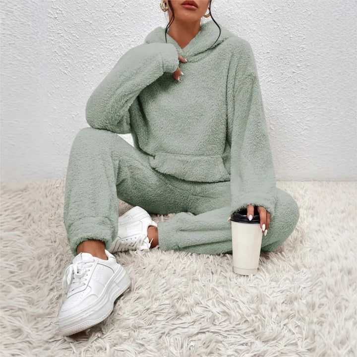 Nadira Cozy Hooded Fleece Set