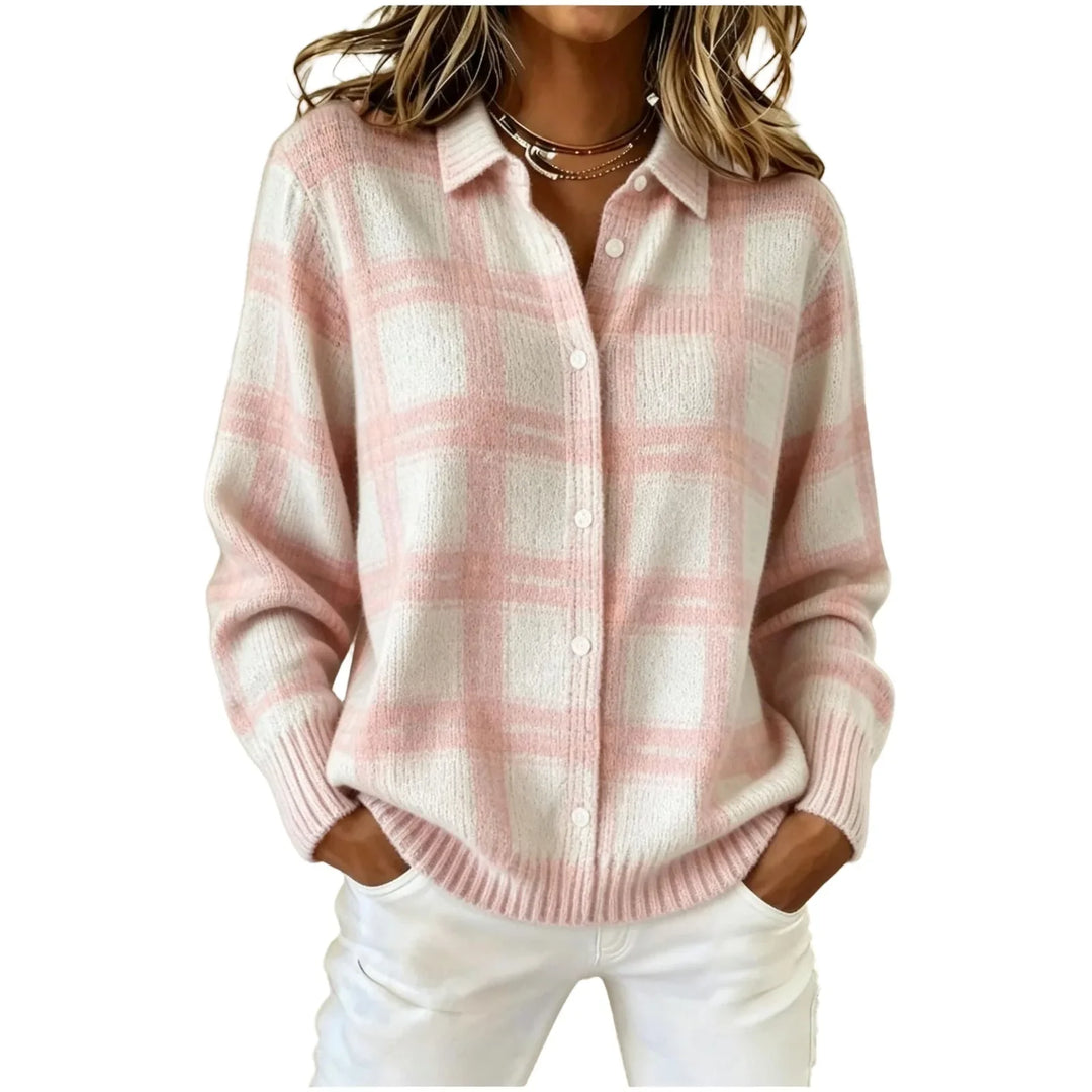 Harlow Plaid Button Cardigan