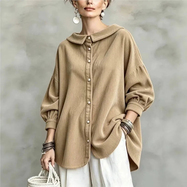 Freya Turn Down Collar Blouse