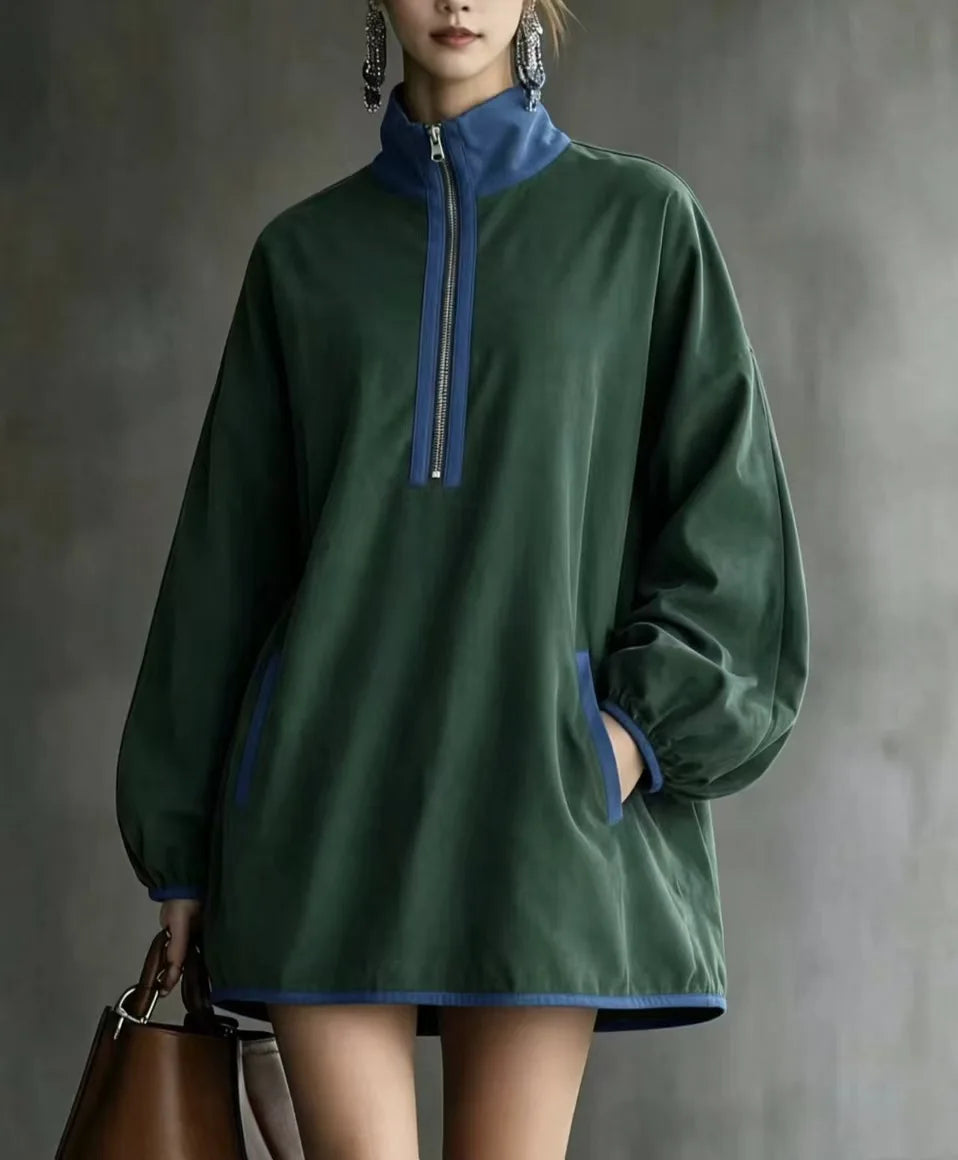 Verity Half Zip Mini Dress