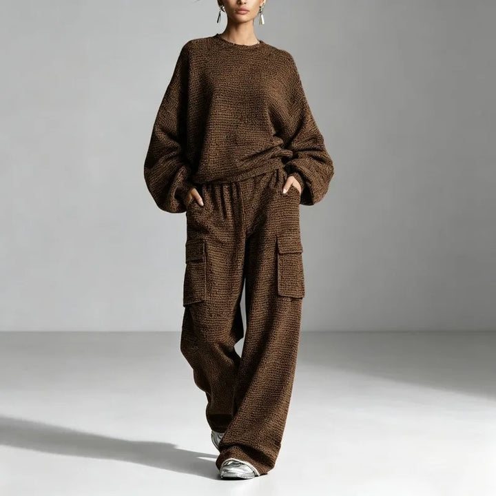 Elodie Cargo Knit Set