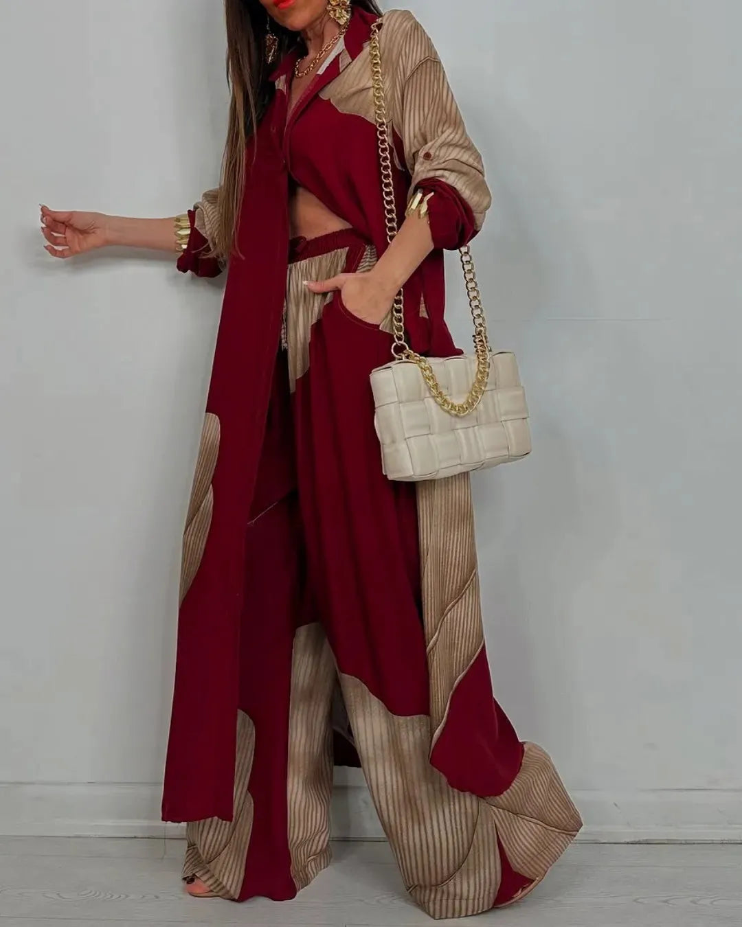 Bellamy Long Sleeve Boho Matching Set