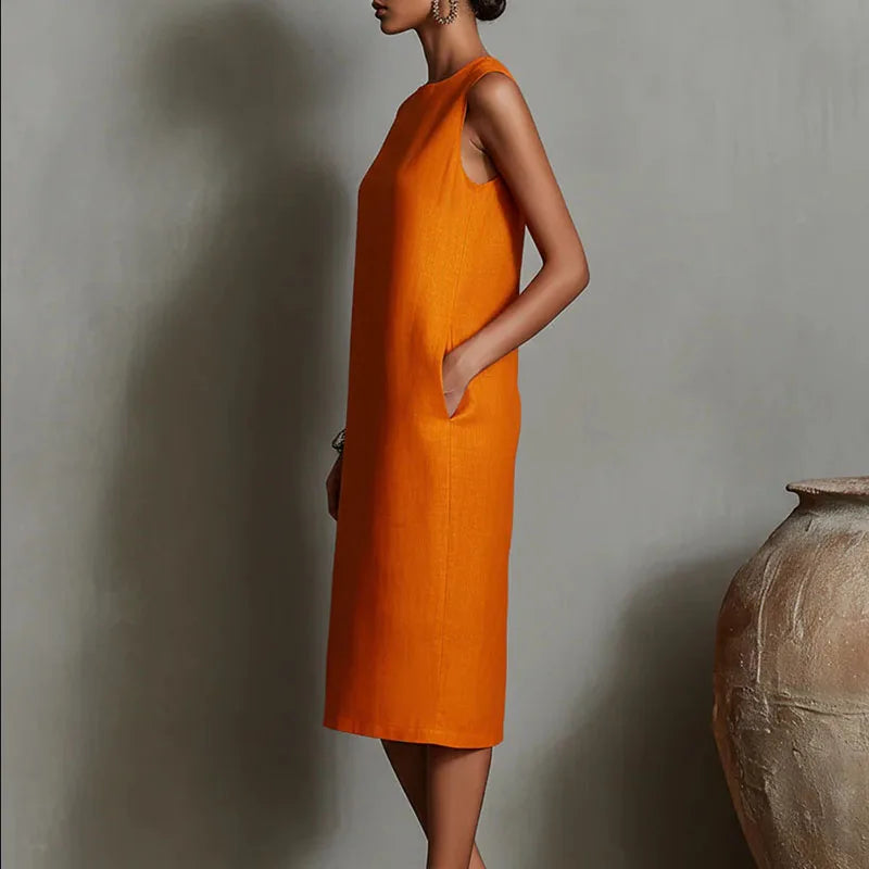 Wionna Casual Relaxed Midi Dress