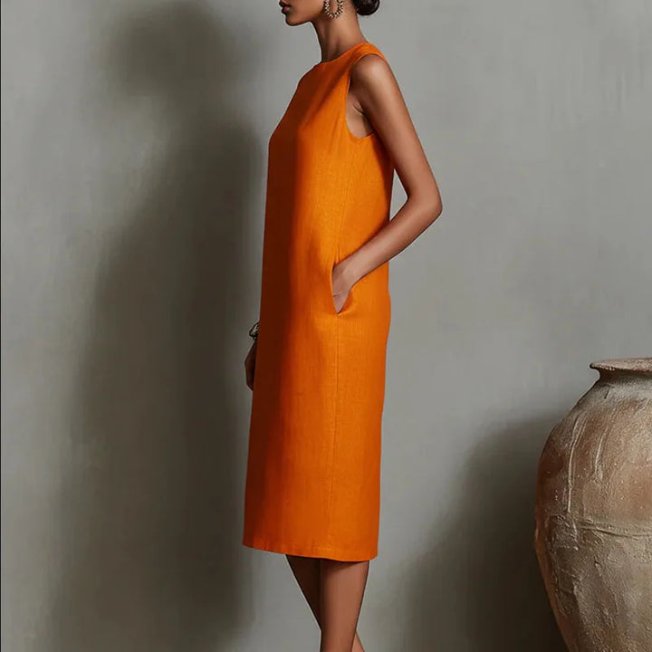 Wionna Casual Relaxed Midi Dress