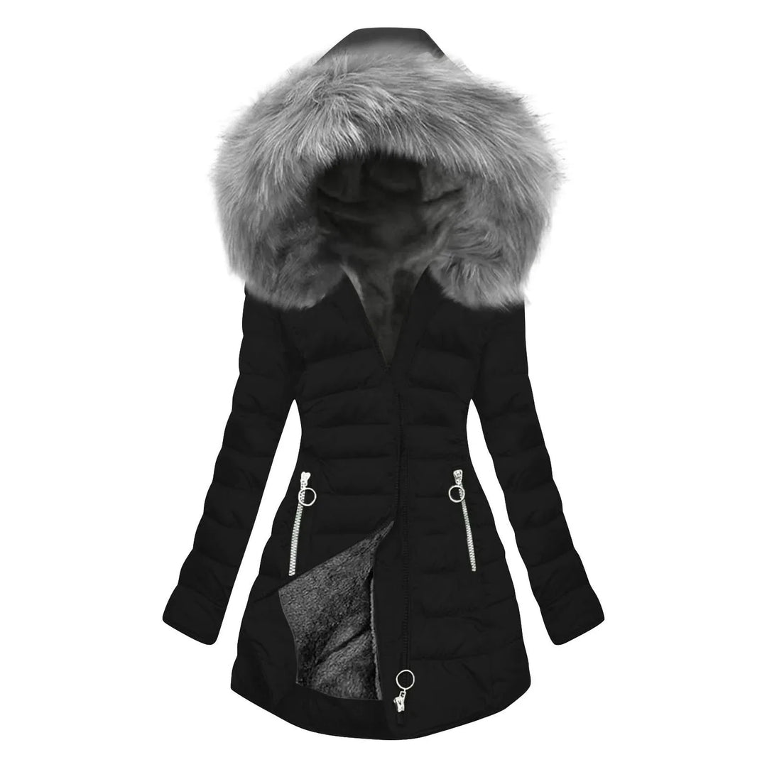 Annabel Hooded Quilted Jacket