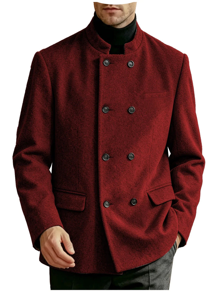 Dawson Mandarin Collar Coat