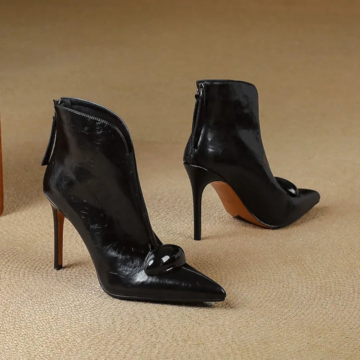 Delphine Pointed Toe Ankle Boot