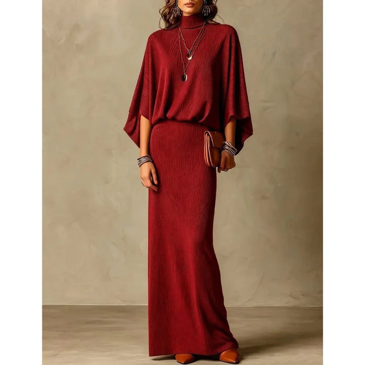 Genevieve Ribbed Knit Skirt Set
