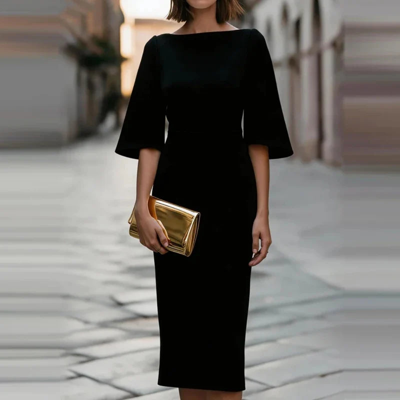 Bella Slim Fit Midi Dress