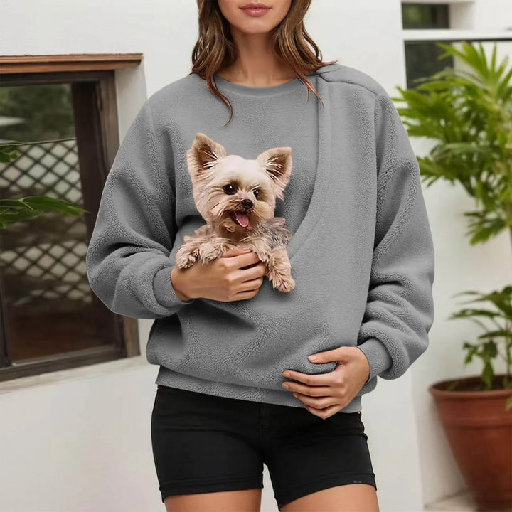 Harlow Pet Pocket Pullover
