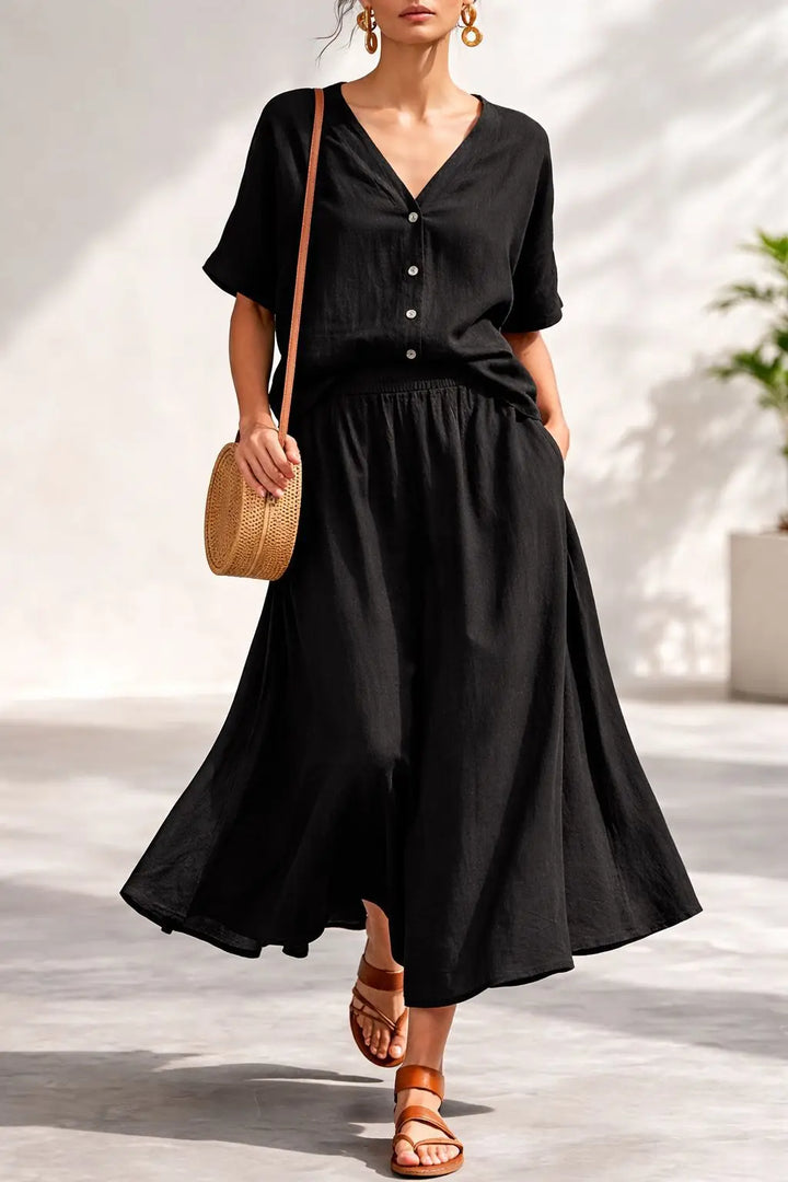 Annelise Elegant Relaxed Co-Ord Set