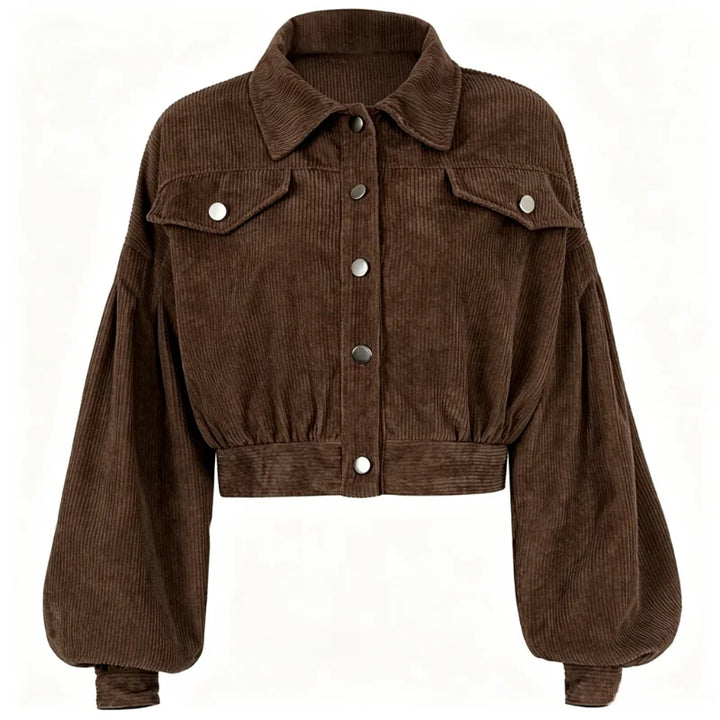 Isadora Corduroy Crop Jacket