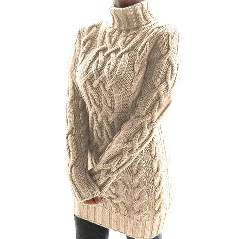 Thalassa Cable Knit Sweater Dress