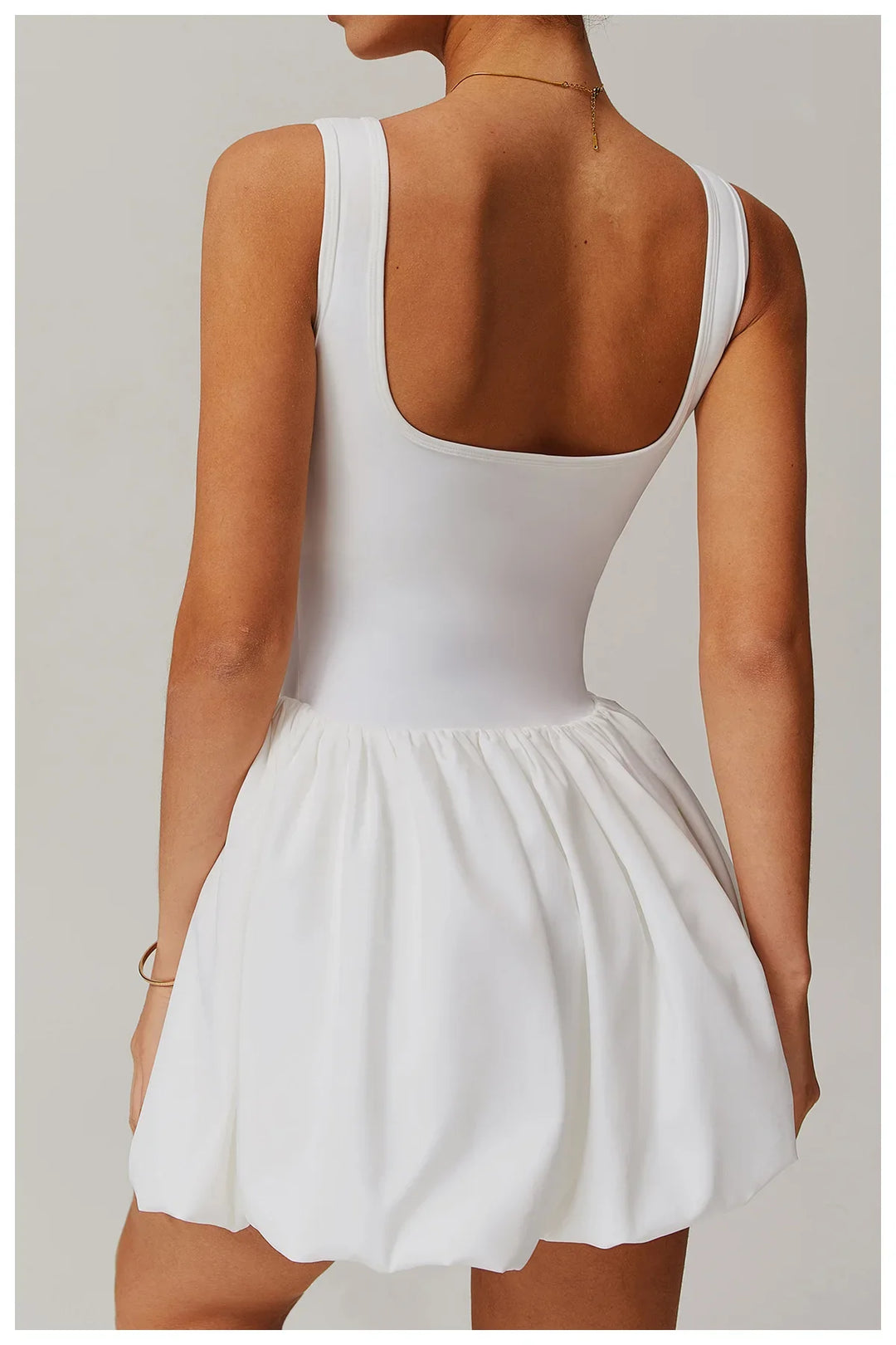 Amara Flattering Bubble Tennis Dress