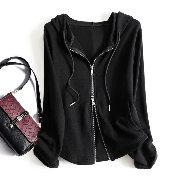Audrey Zip Hoodie Jacket