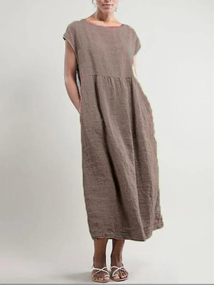 Linda Relaxed Pocket Maxi Dress
