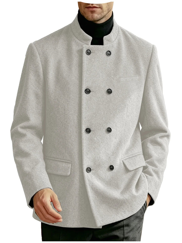 Dawson Mandarin Collar Coat