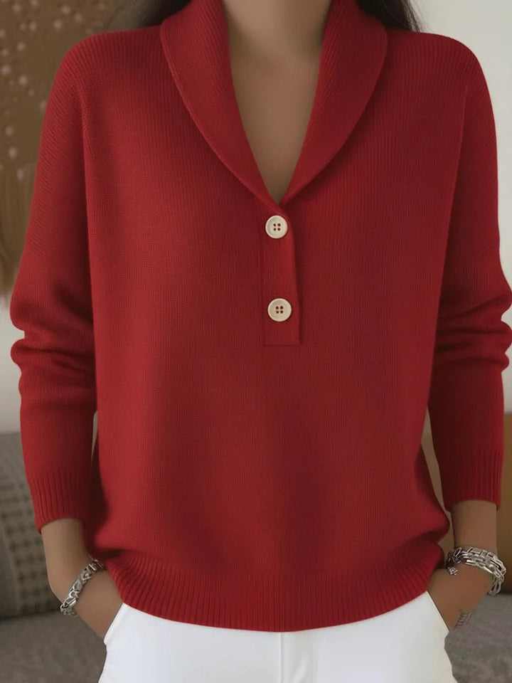 Ottilie Shawl Collar Sweater
