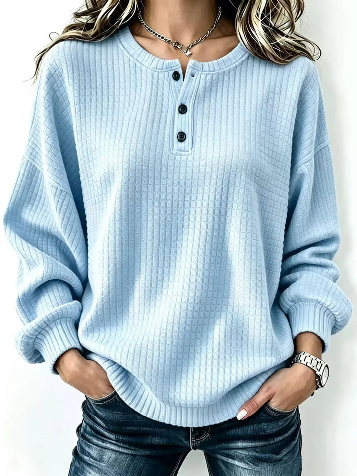Juniper Waffle Knit Henley