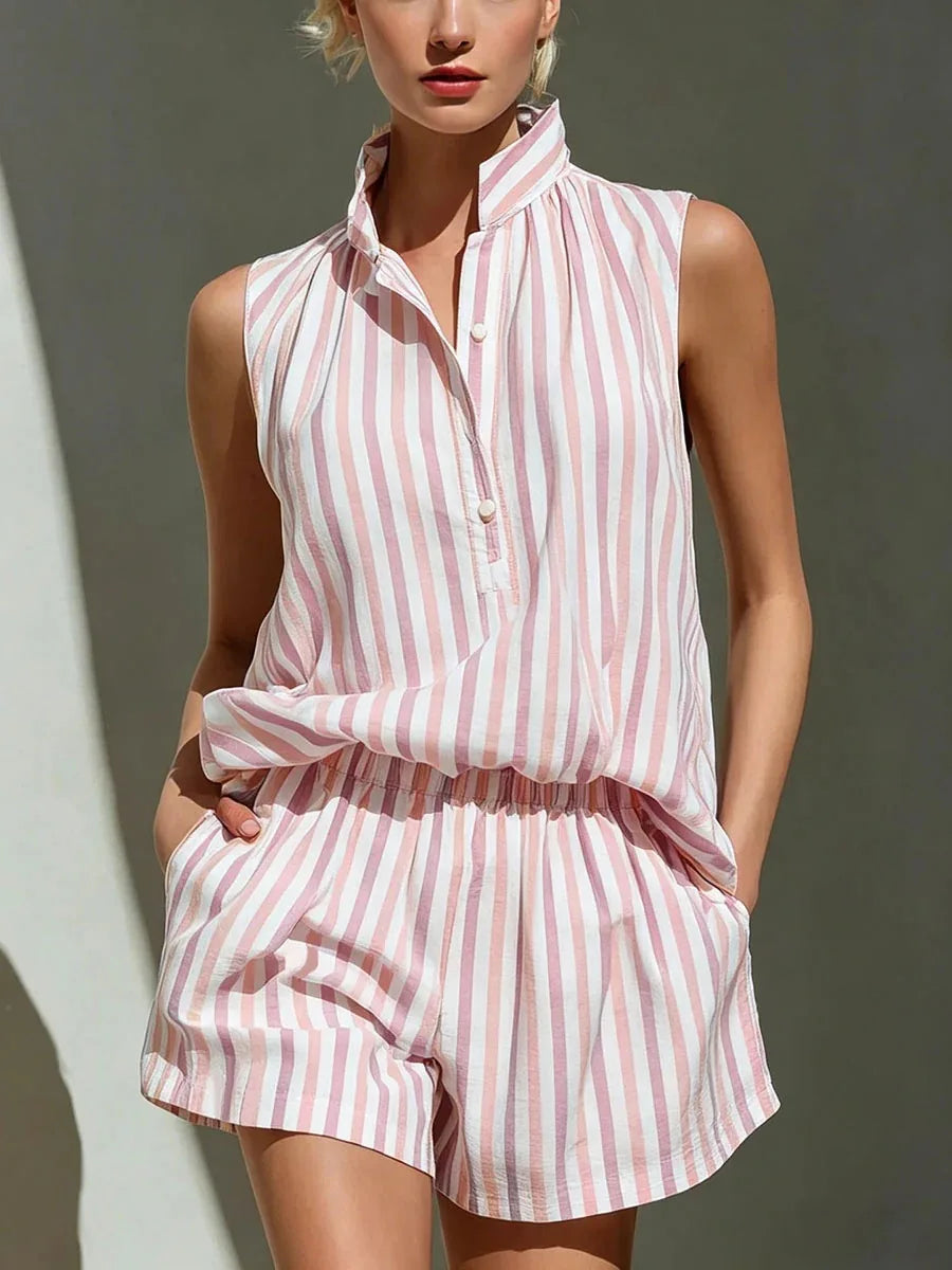 Daciana Effortless Summer Shorts Set