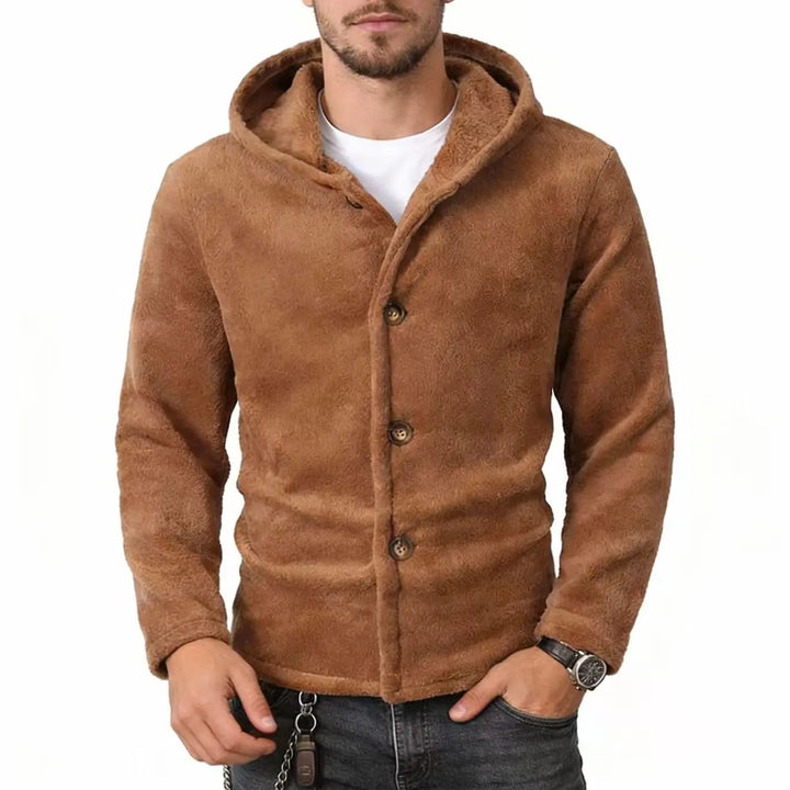 Ambrose Button Front Fleece Jacket