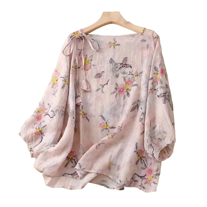 Mira Relaxed Floral Blouse