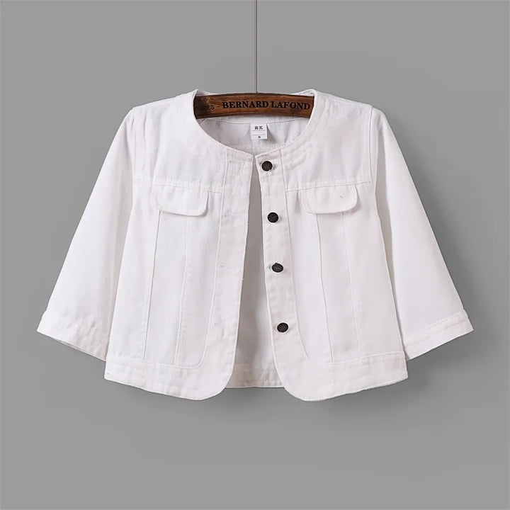Laureen Cropped Denim Jacket