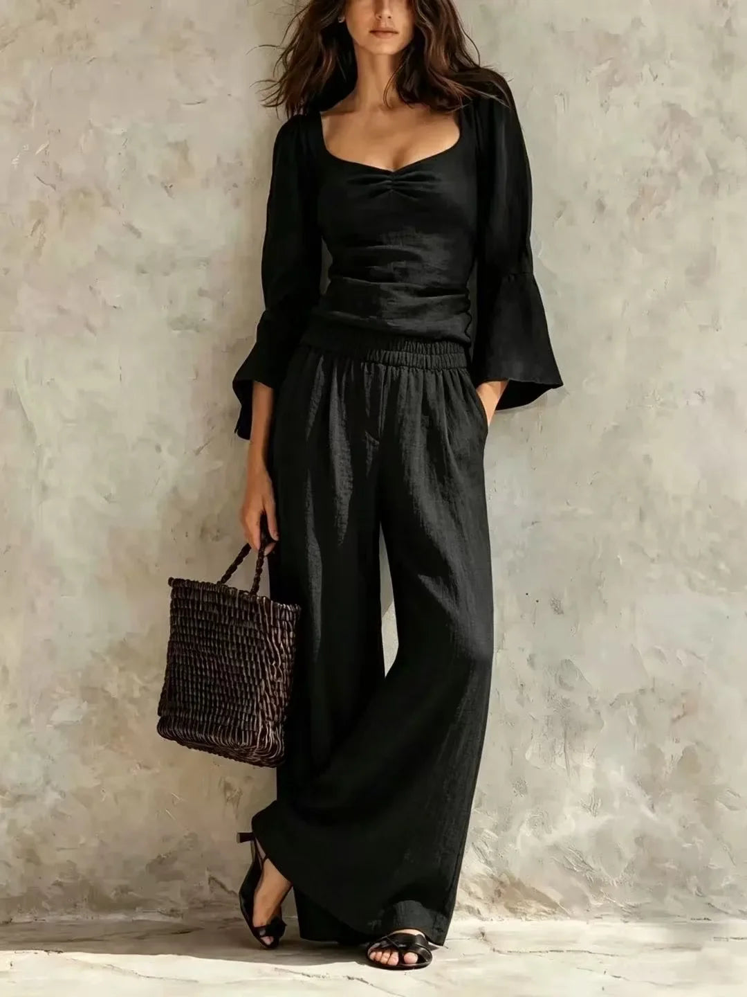 Larissa Ruched Bodice Set