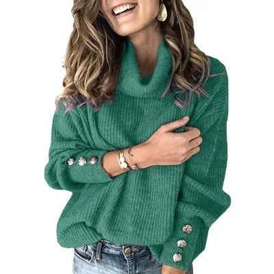 Larken Turtleneck Ribbed Sweater