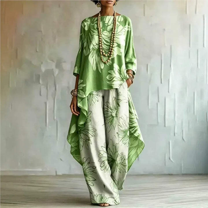 Simone Asymmetric Hem Set