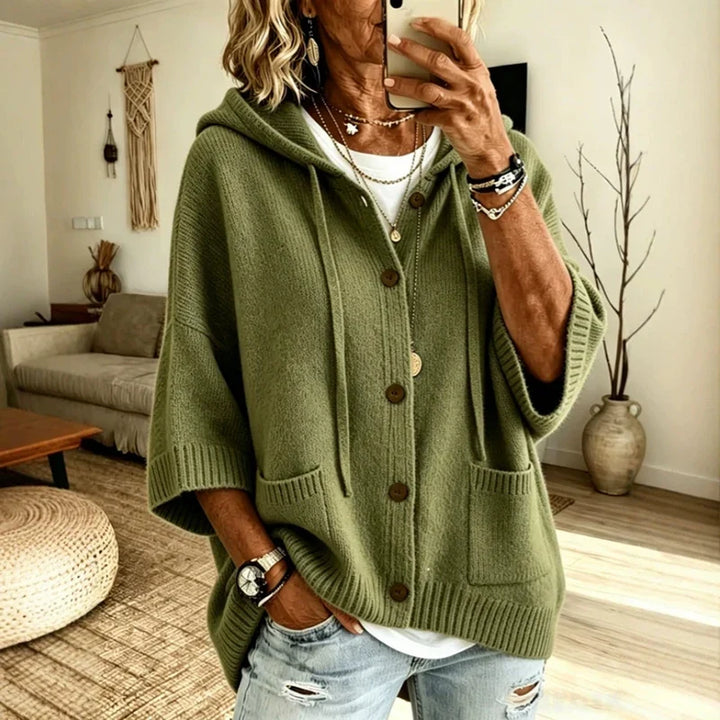 Ines Button Front Cardigan
