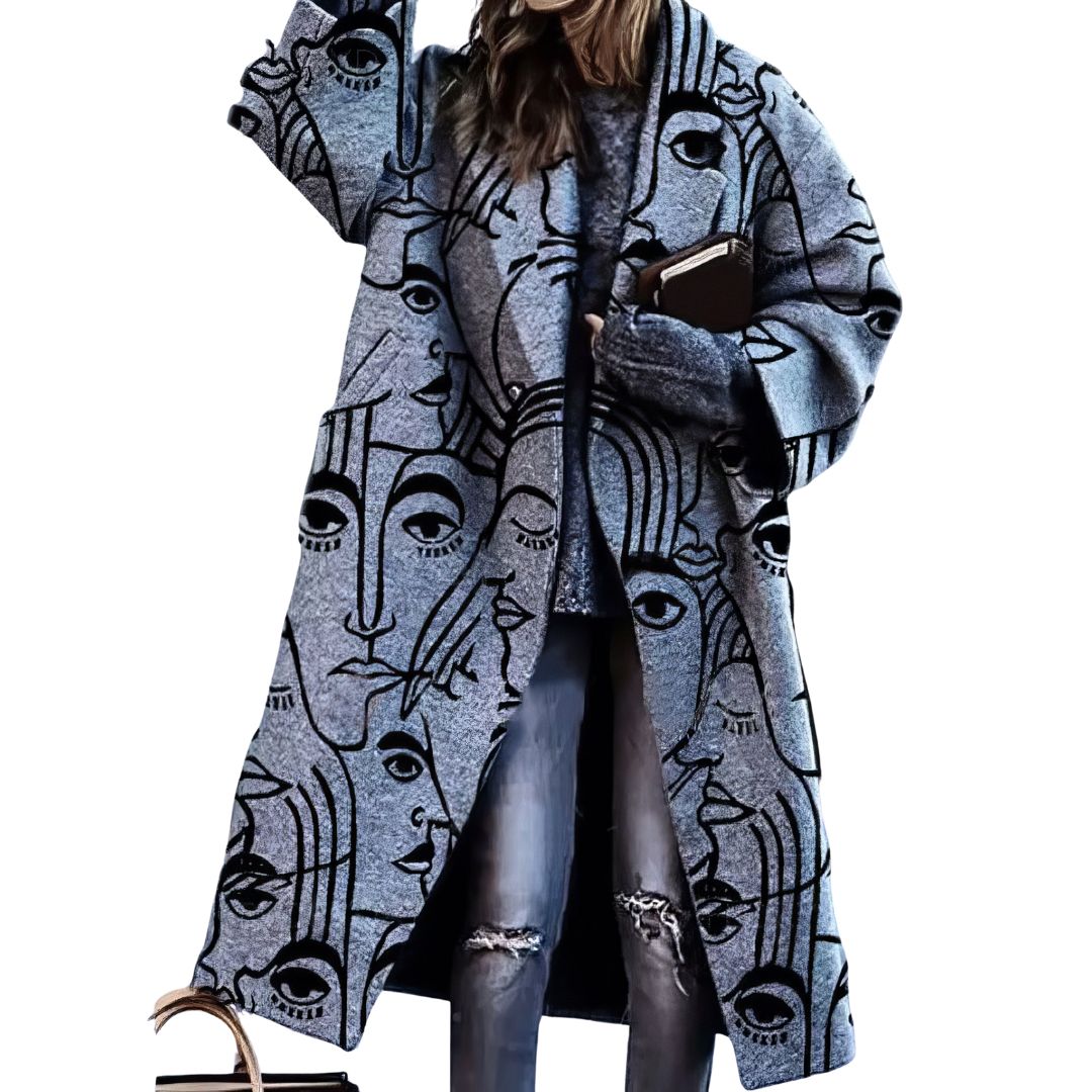 Odalena Oversized Wrap Coat