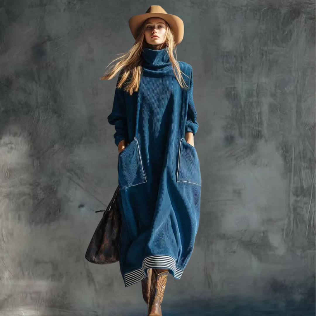 Olena Oversized Pocket Dress