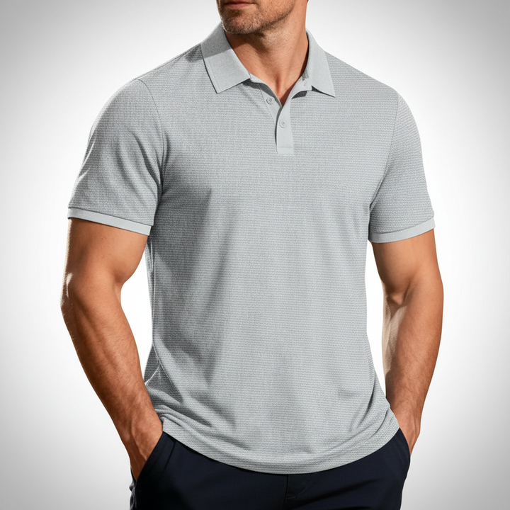 Belmont Cotton Collared Polo Shirt