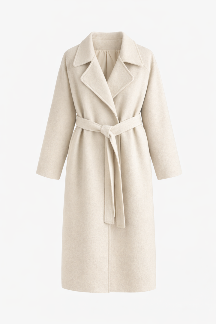 Vesperine Belted Wrap Coat