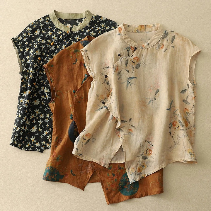 Aria Vintage Sleeveless Top