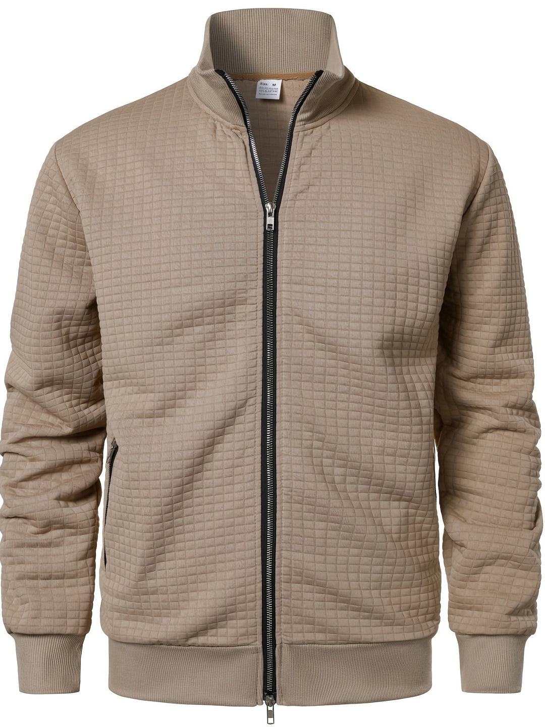 Evander Stand-Collar Zip Jacket