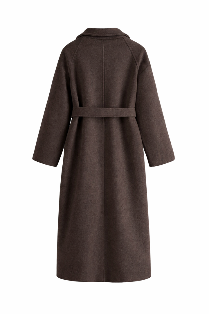 Vesperine Belted Wrap Coat