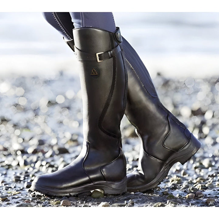 Odetta Leather Knee High Boots