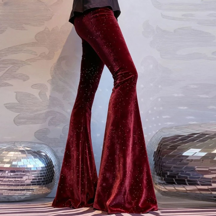Rosamund High Waist Flared Pants