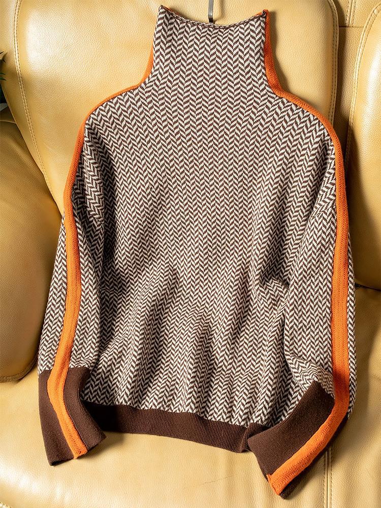 Marlowe Turtleneck Knit Sweater