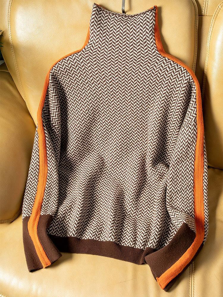 Marlowe Turtleneck Knit Sweater