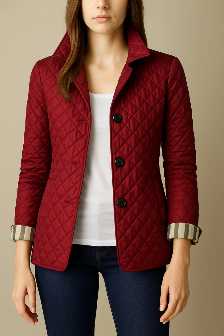Odell Quilted Button Jacket
