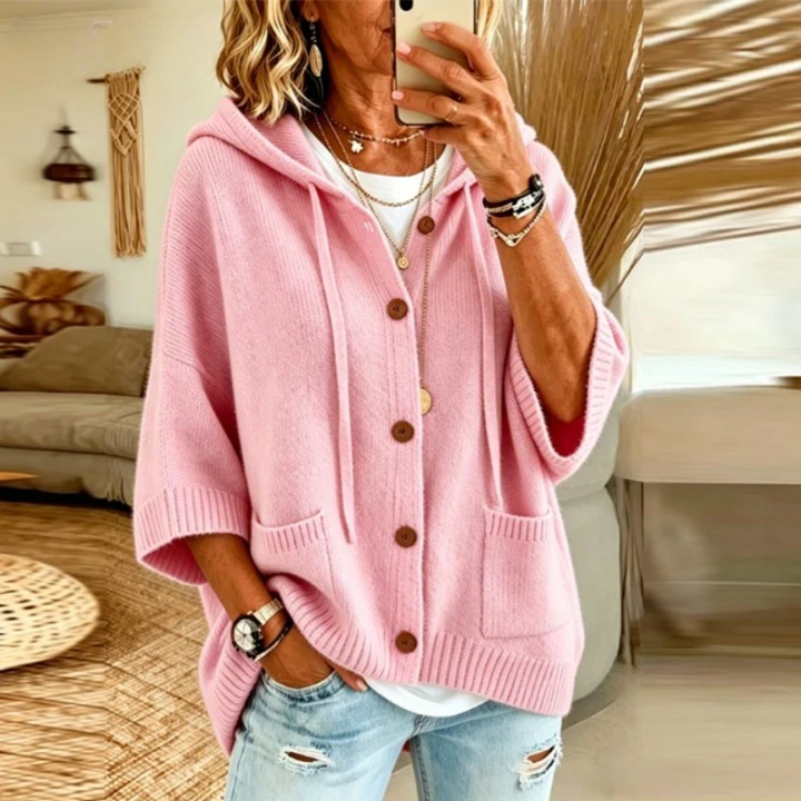 Ines Button Front Cardigan