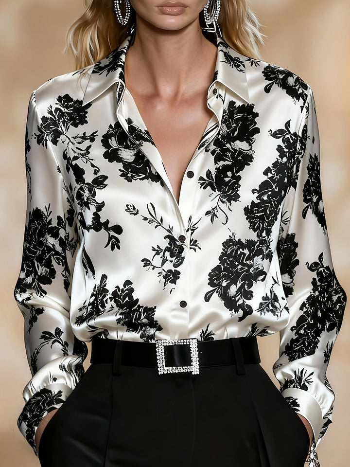 Marlowe Floral Print Blouse